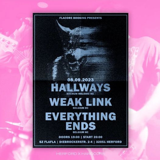 FLACORE + WEAK LINK+ EVERYTHING ENDS + HALL WAYS