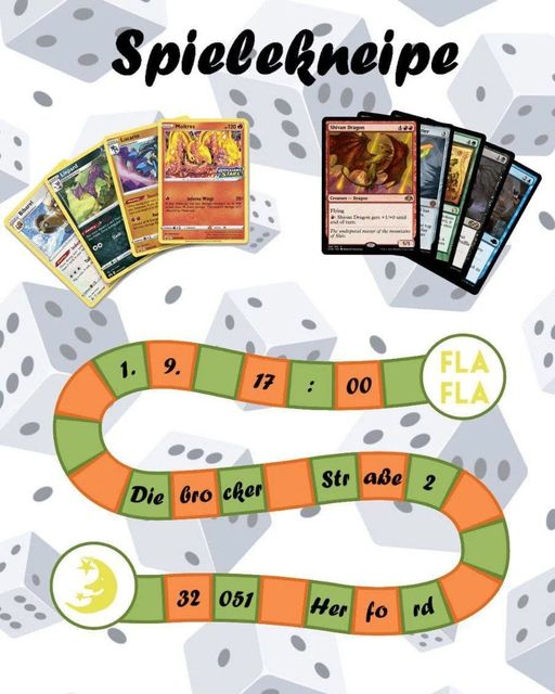 Spielekneipe am 1.9.